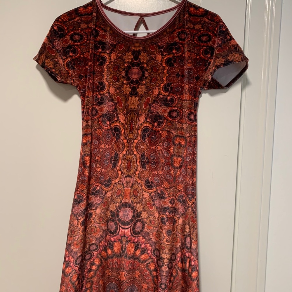 Liberated heart mini dress